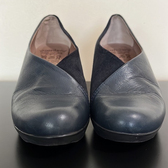 Wonders Leather Suede Mixed Material Heels | Made in Spain - Picture 5 of 16